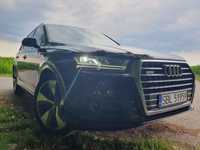 Audi Q7 3xS line Matrix pneumatyka 7miejsc panorama Bose oś skrętna webasto