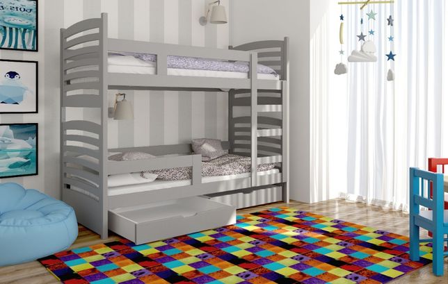 Nowe łóżko Olek dla 2 dzieci ! HIT! Materace za darmo! wiele kolorów