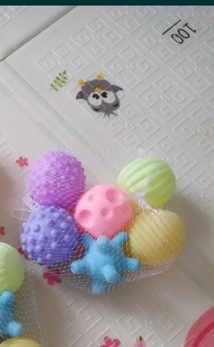 Набір тактильних м'ячиків