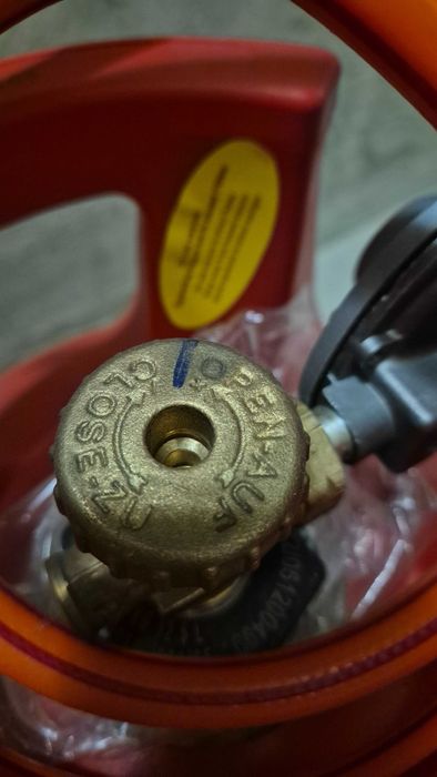 Газовий балон SAFEGAS об'ємом 12,5 літрів