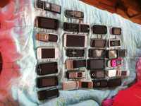 Lote de 25 telemóvel para uso de peças