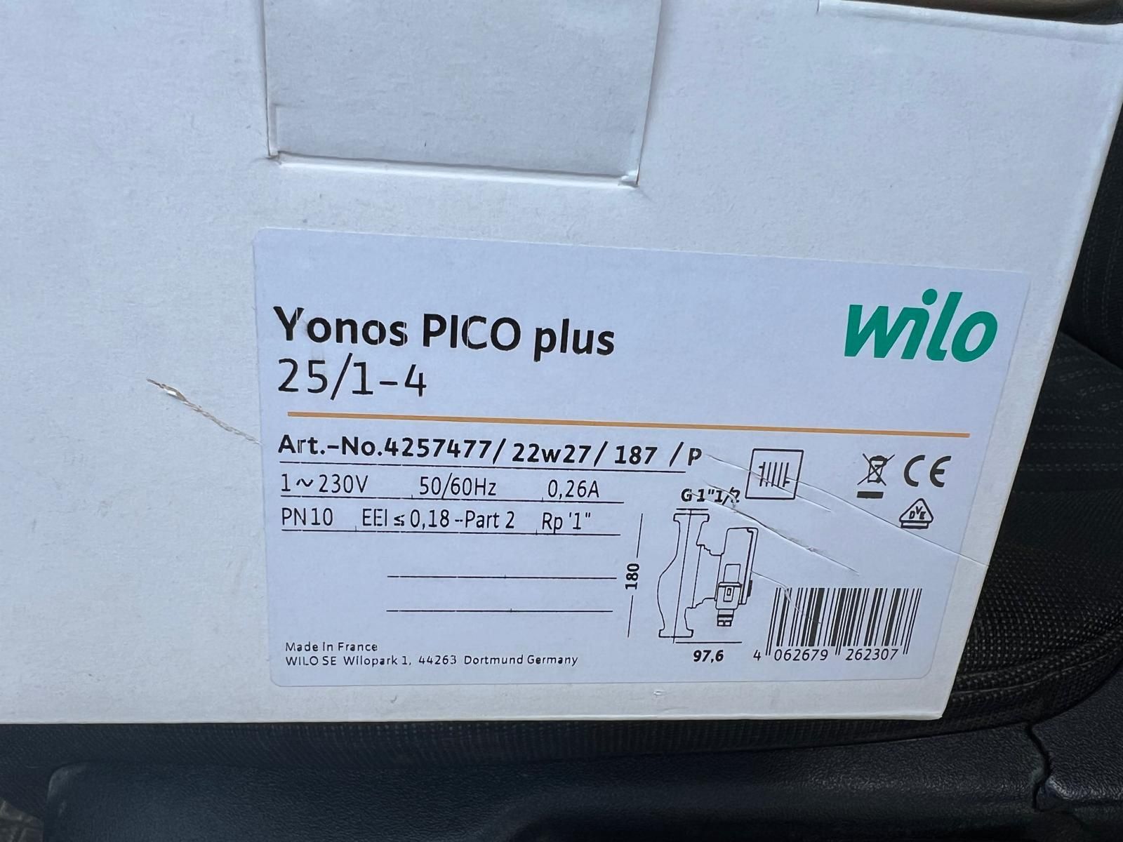 Pompa Yonos  Pico plus Nowa
