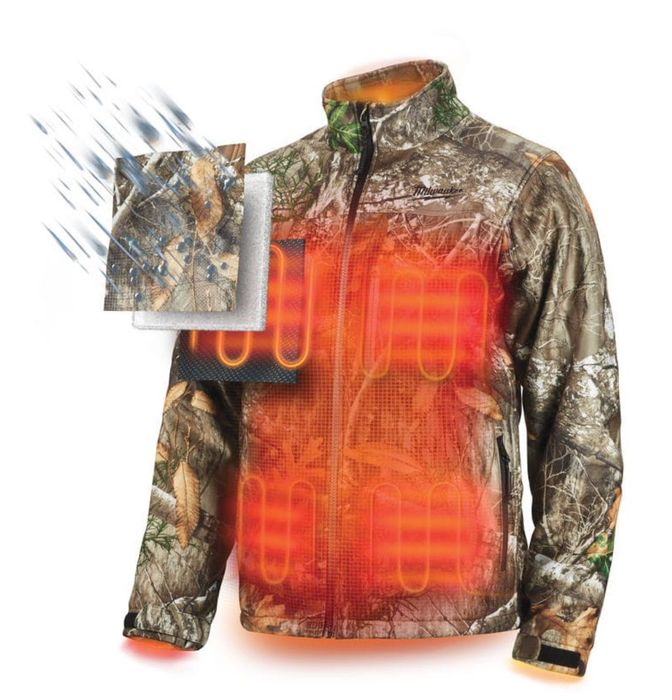 Куртка, з підігрівом MILWAUKEE, M12 HJCAMO6-0, M, XXL, XXXL камуфляжна