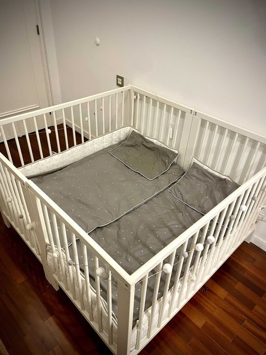 Berço DUPLO para GEMEOS ( 2 Berços)