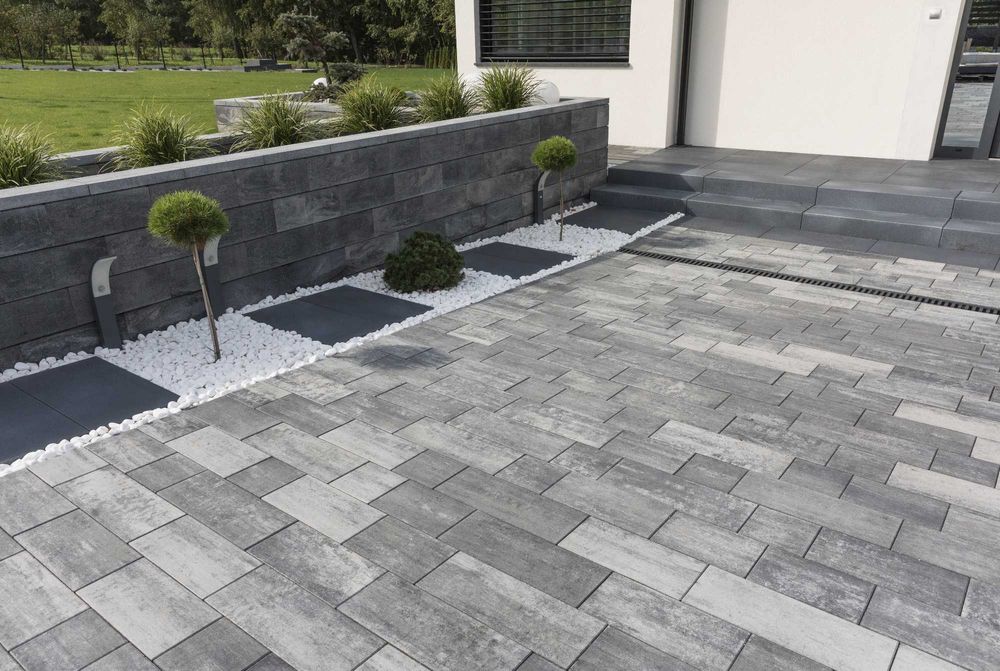 Płyty tarasowe 5 cm NOVATOR SOLO 30X60 wapień dewoński, szary  - 75,00