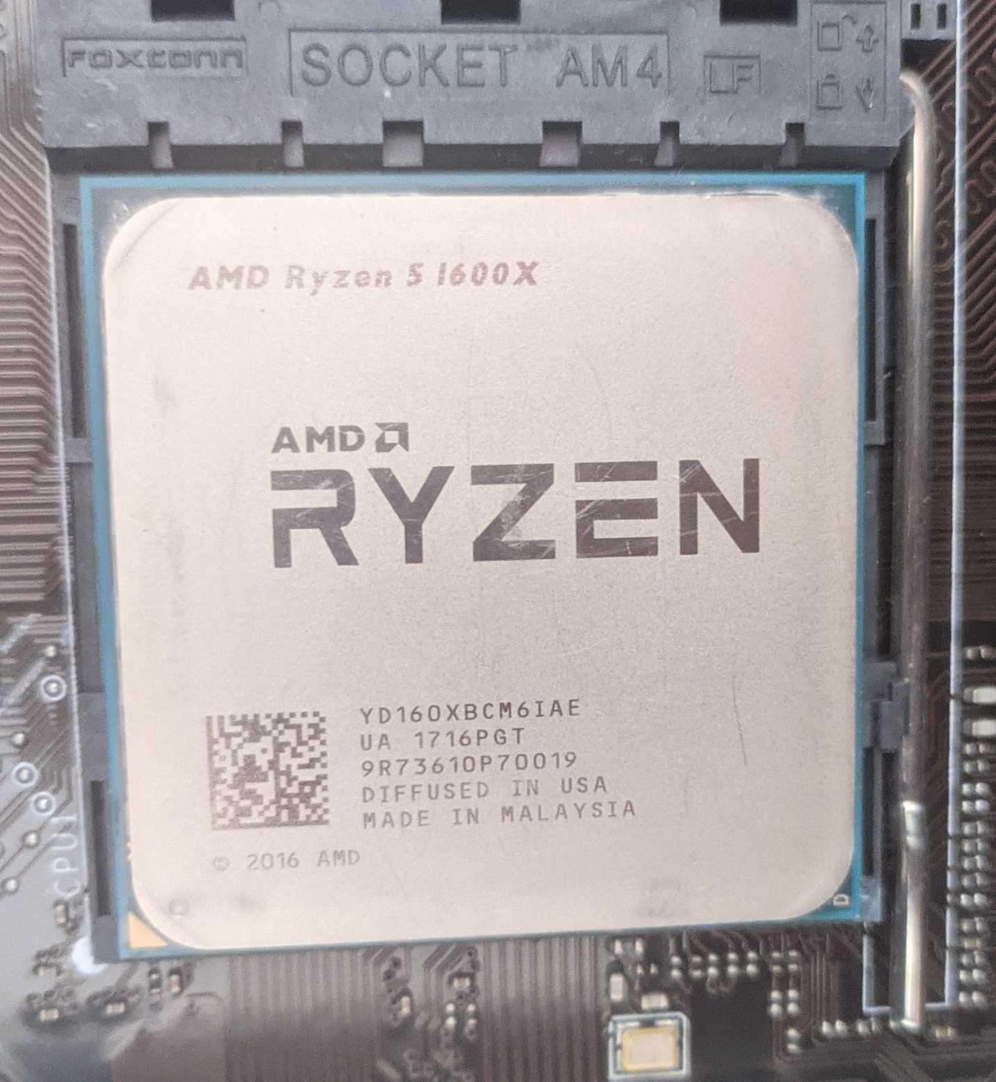 procesor ryzen 5 1600x  am4