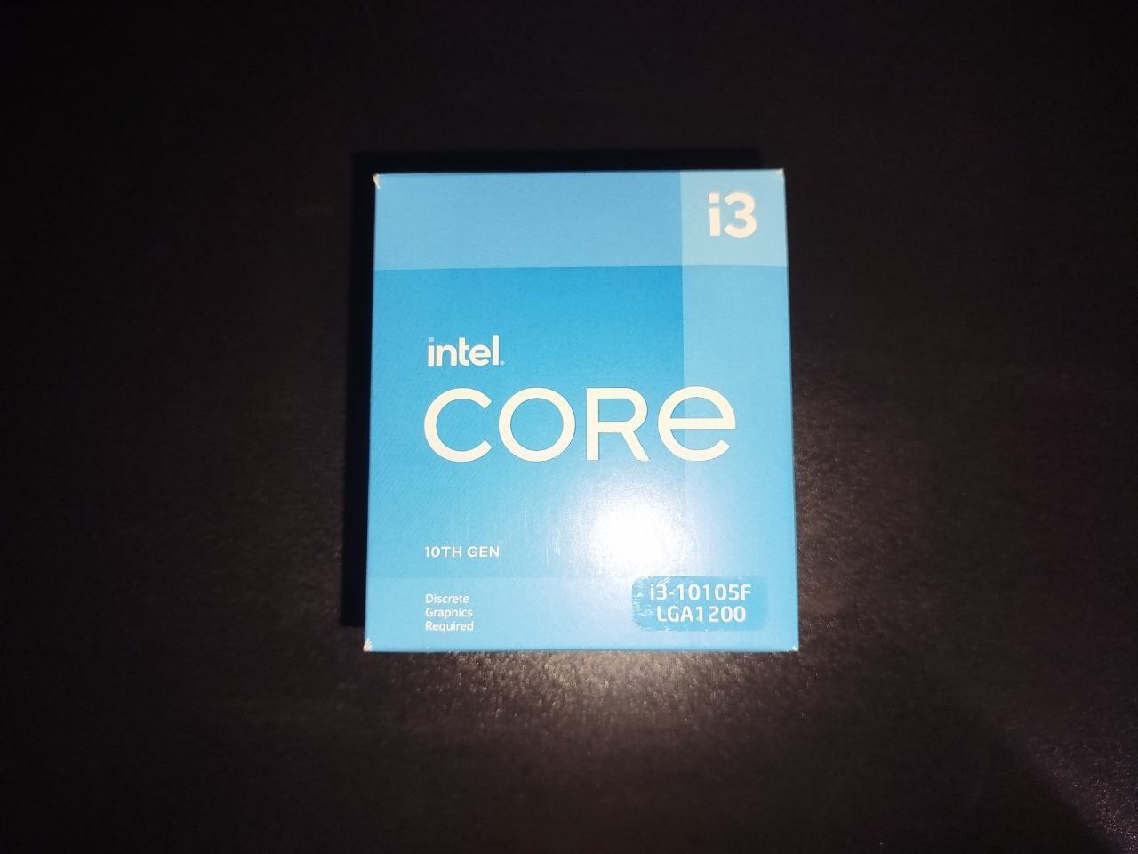 Intel core i3-10105F