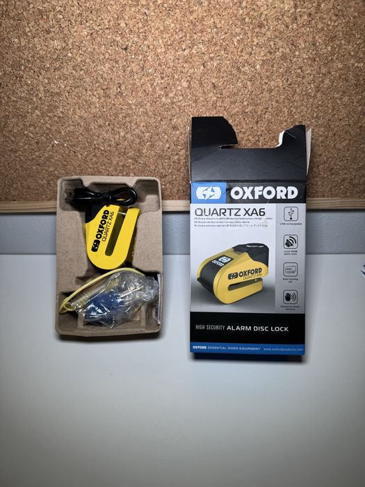 Cadeado Disco Alarme Oxford XA6