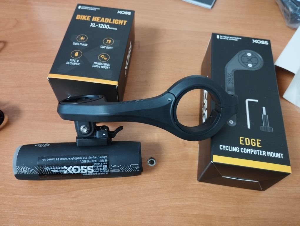 Велофара XOSS XL-1200 / 800 велосипедный фонарь Кронштейн