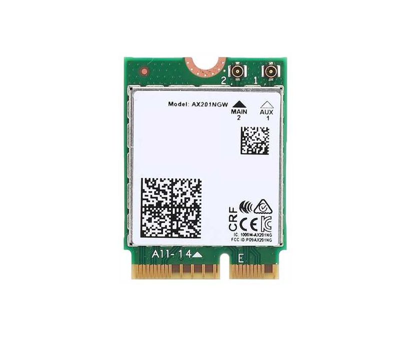 Intel AX201NGW Wireless Card – Wi-Fi 6 (802.11ax) + Bluetooth Module64738694013569120