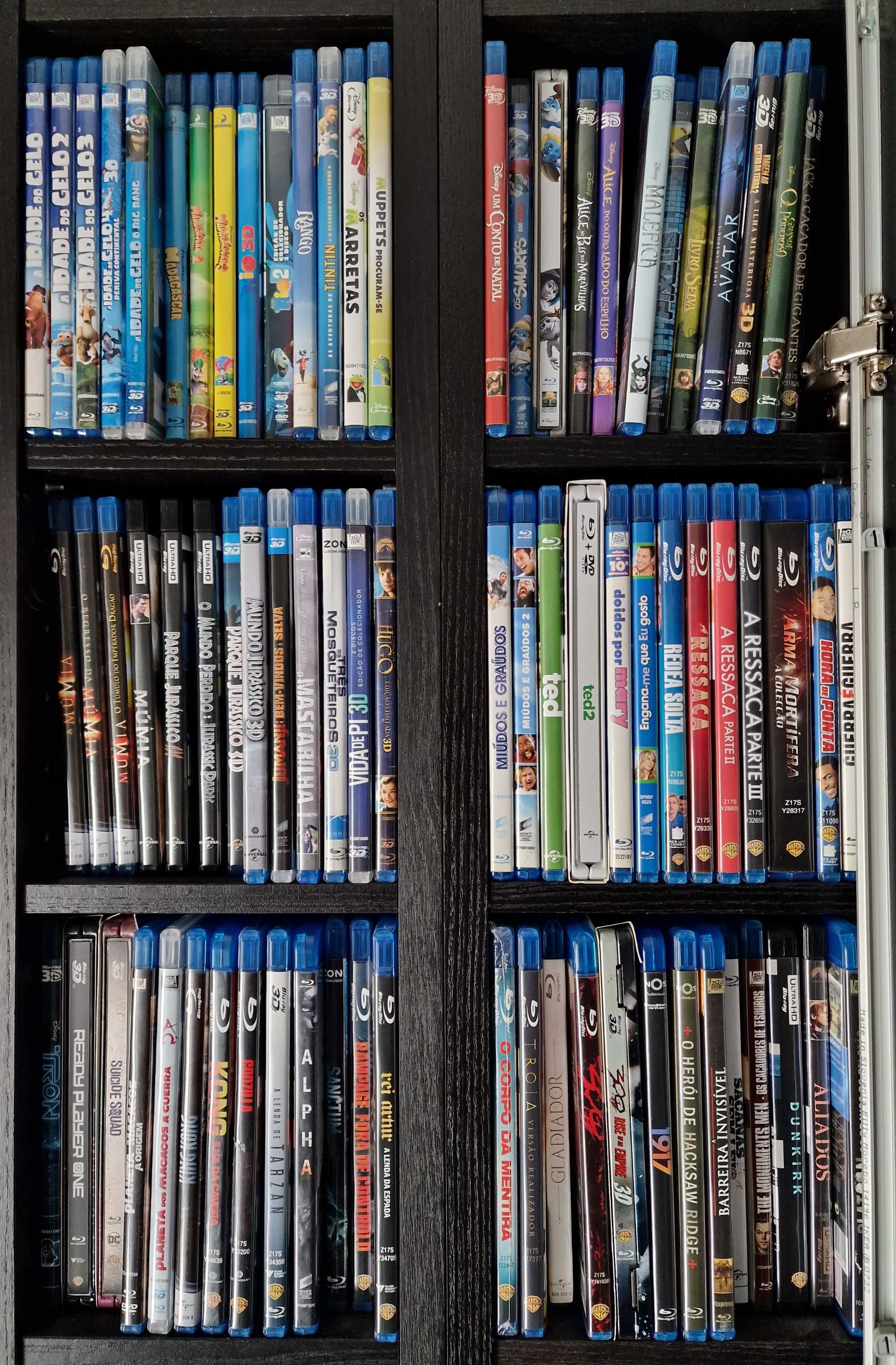 Vários filmes em Blu-ray / Blu-ray 3D (Impecáveis)
