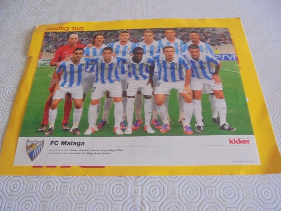 Posters (21,5X30) de equipas de futebol na Champions League 2012-13