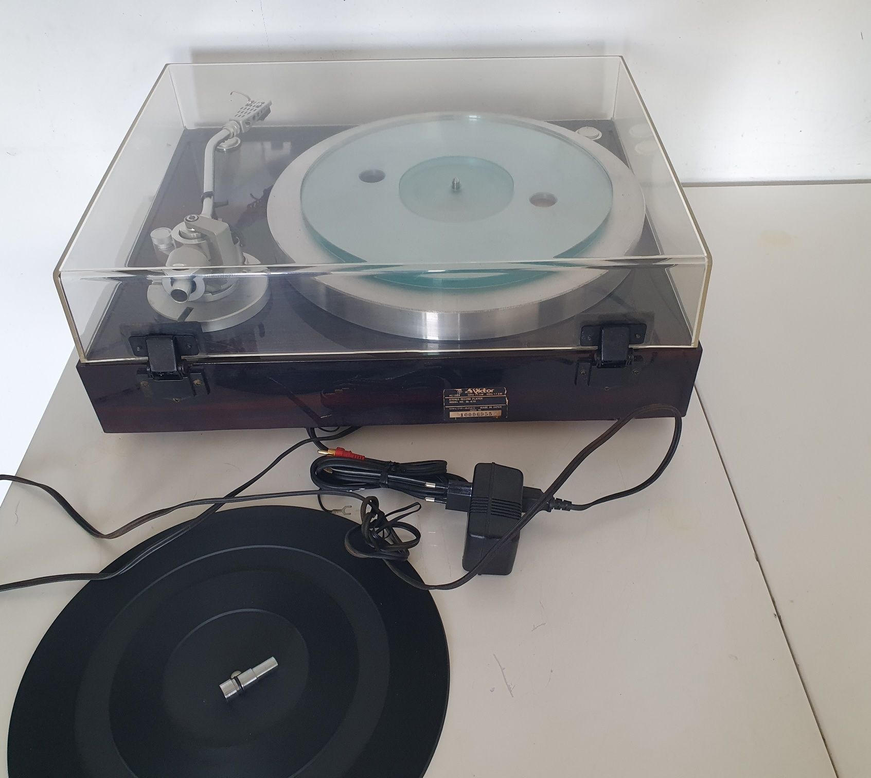 Victor QL-A70  , najwyższy model . Gramofon direct drive