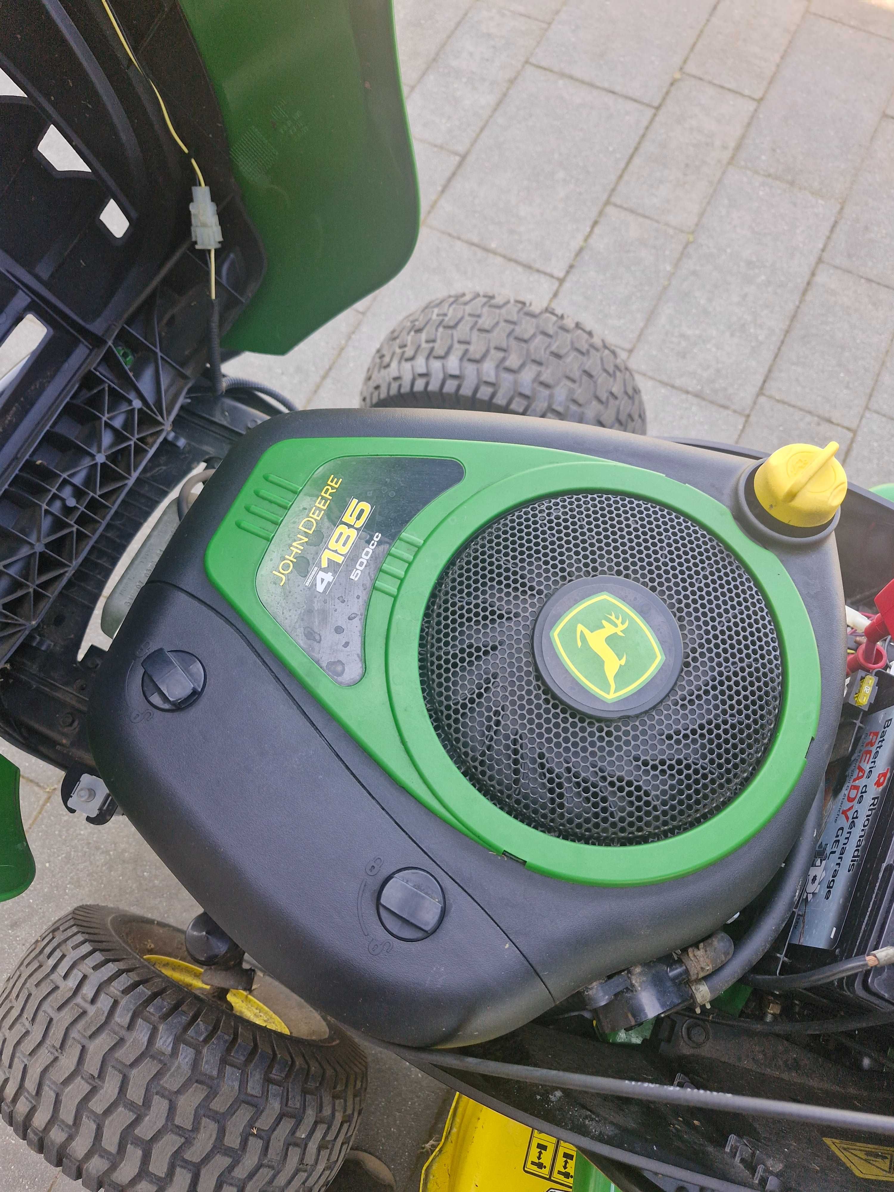 Kosiarka traktorek john deere X125 briggs 18,5hp hydrostatic 2013r
