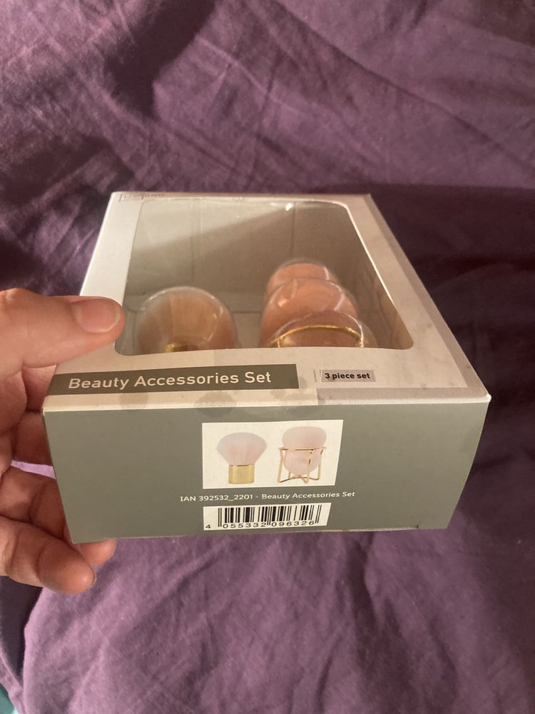 Set do makijażu pędzel kabuki Lidl nowy