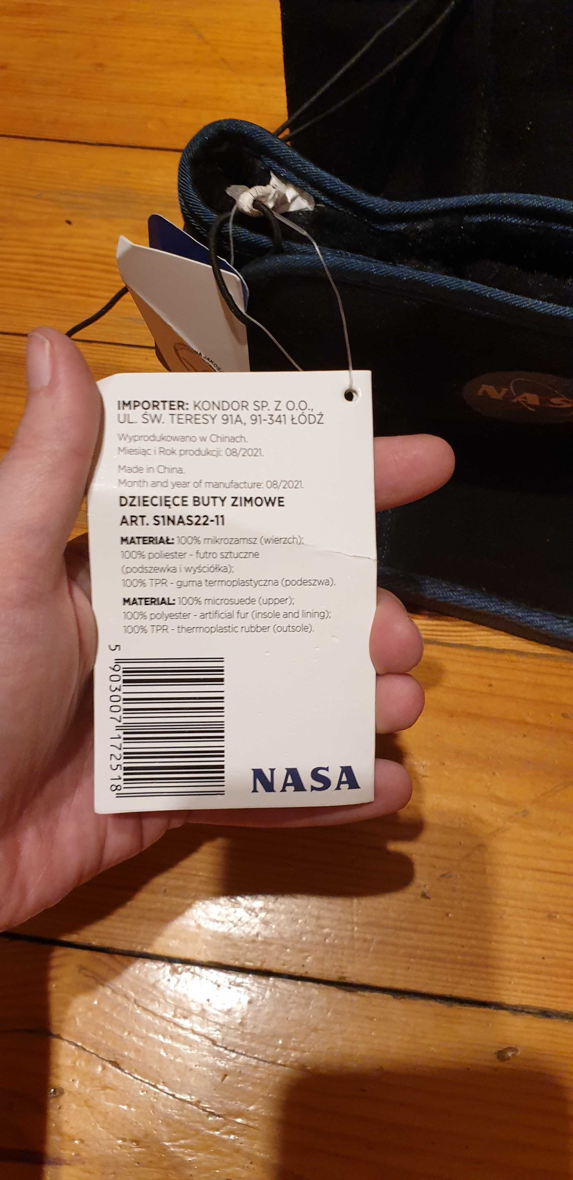 Buty dziecięce NASA 34