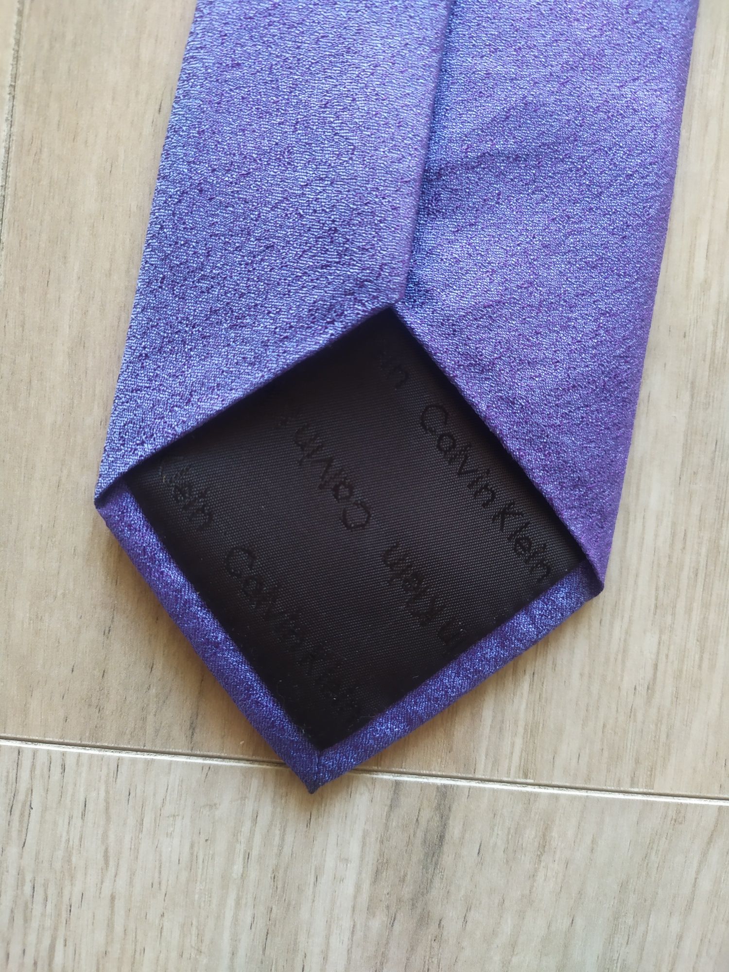 Krawat Calvin Klein 100% jedwab