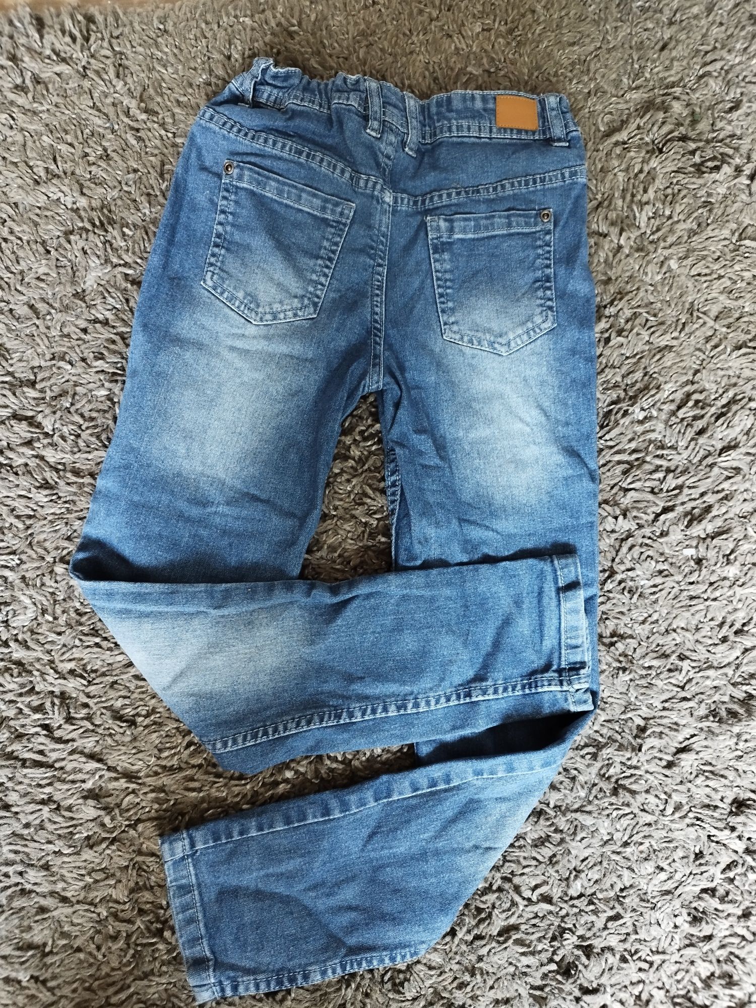 Spodnie jeansowe dziewczęce, 140 cm, 3 pary
