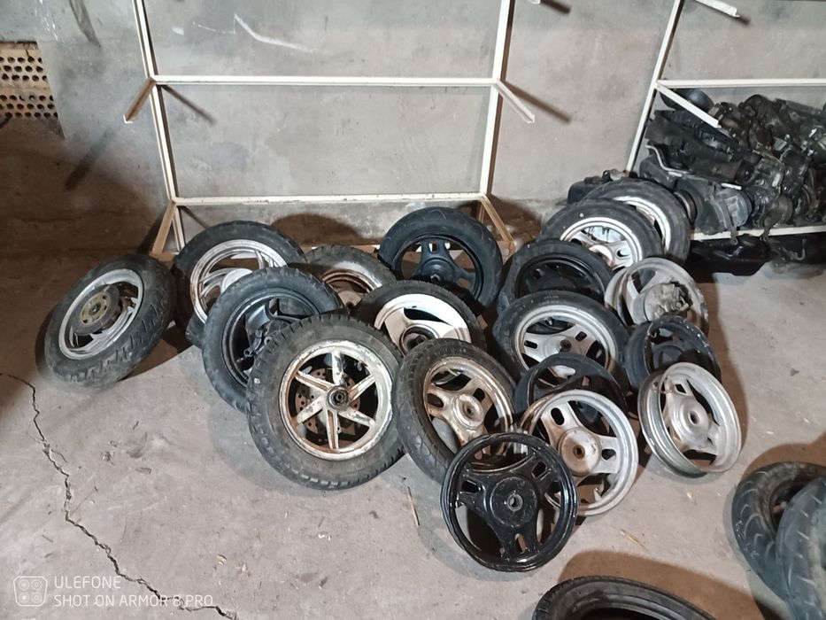 Глушители. хонда дио 56 Ямаха вино Ямаха джог и Вилки и.д