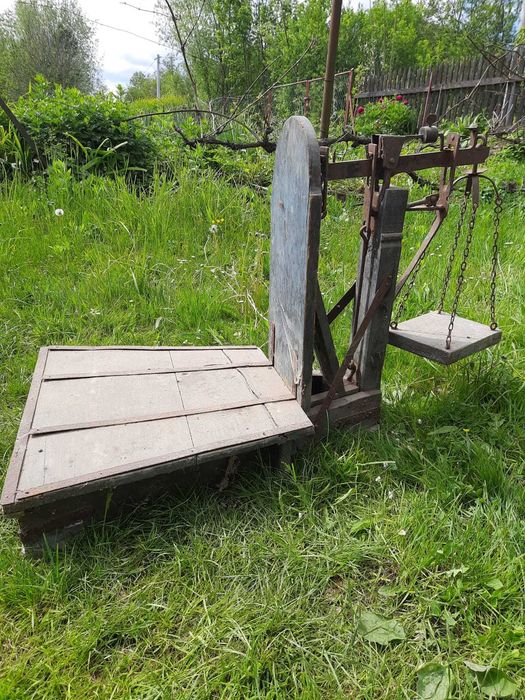 Waga dziesiętna, super dekoracja ogrodowa