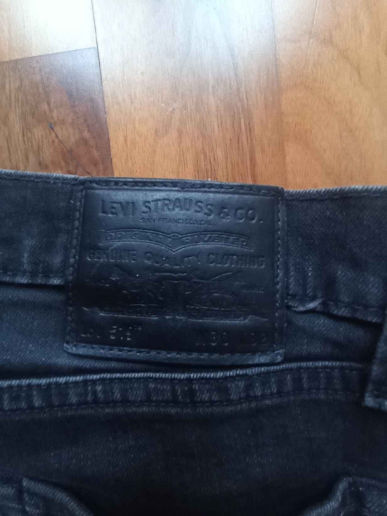 Spodnie męskie jeansowe Levi's 519 W30L32