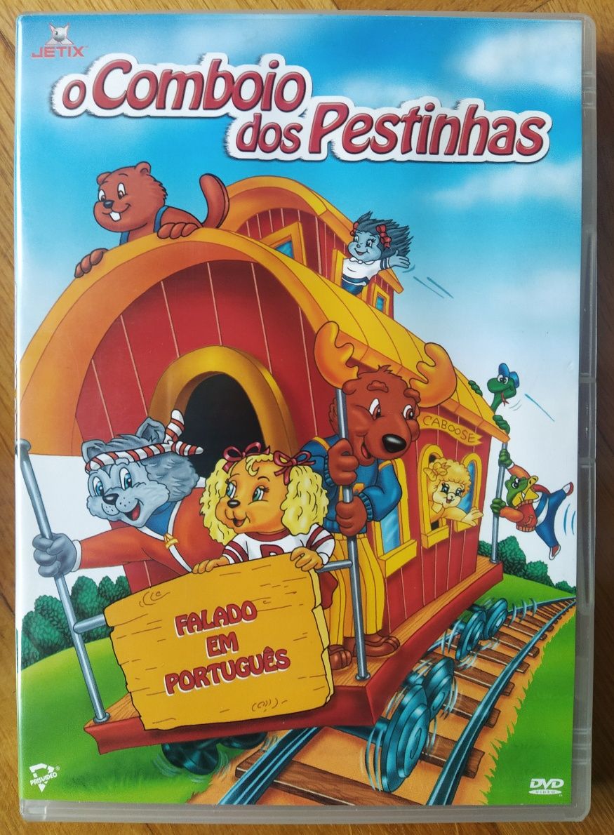 Conjunto 3 DVDs: Simba, O Comboio dos Pestinhas e Inglês