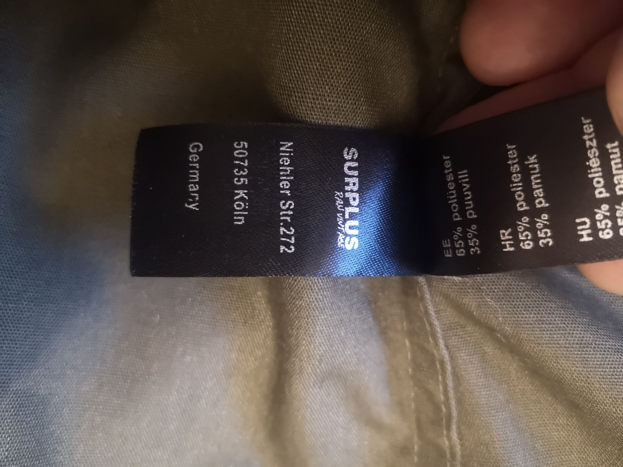 Kurtka wojskowa SURPLUS M65, rozmiar XL