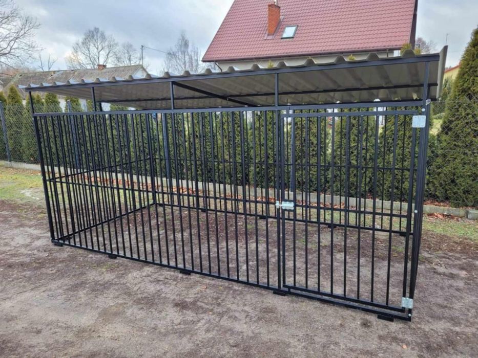 Klatki I Kojce dla Psów Kojec Boks 3x2m Stalowy