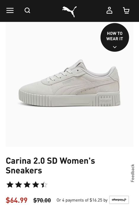 Puma, нові кросівки, 39р