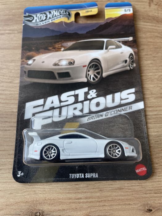 Hot wheels fast and furious Toyota supra white