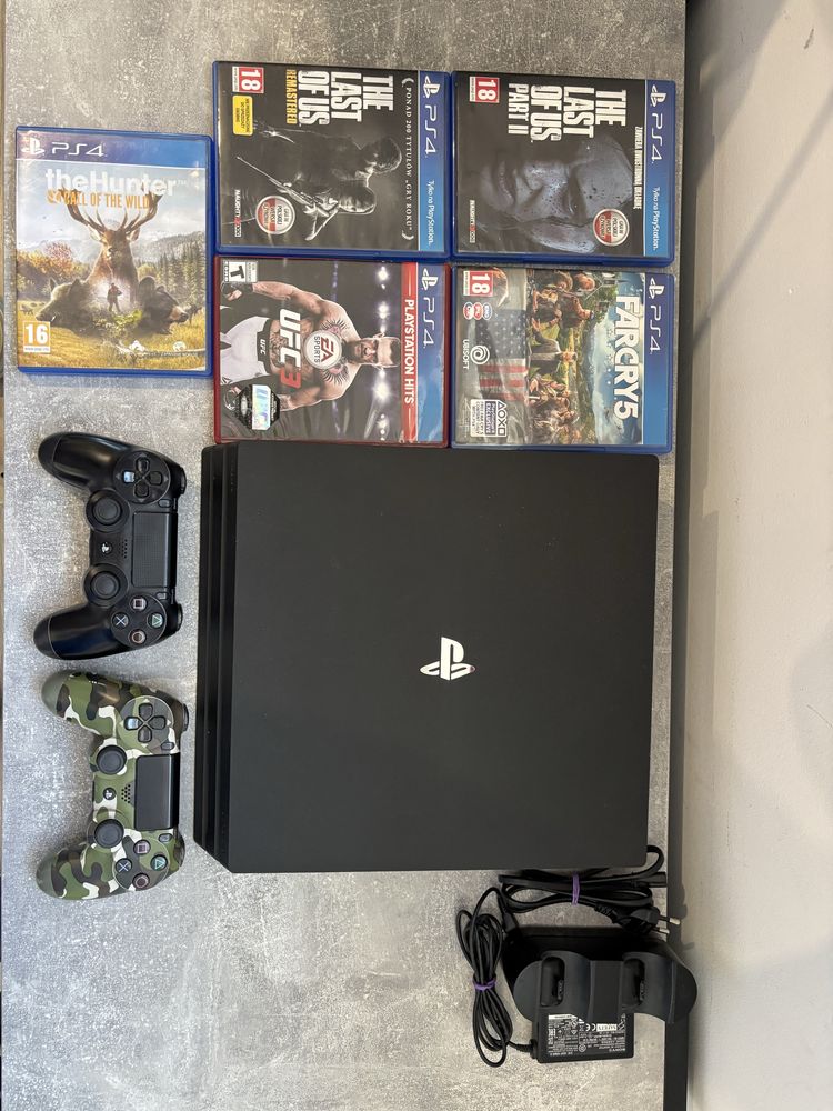 Play station 4 PRO 1TB/ pady/gry. Mozliwa zamiana
