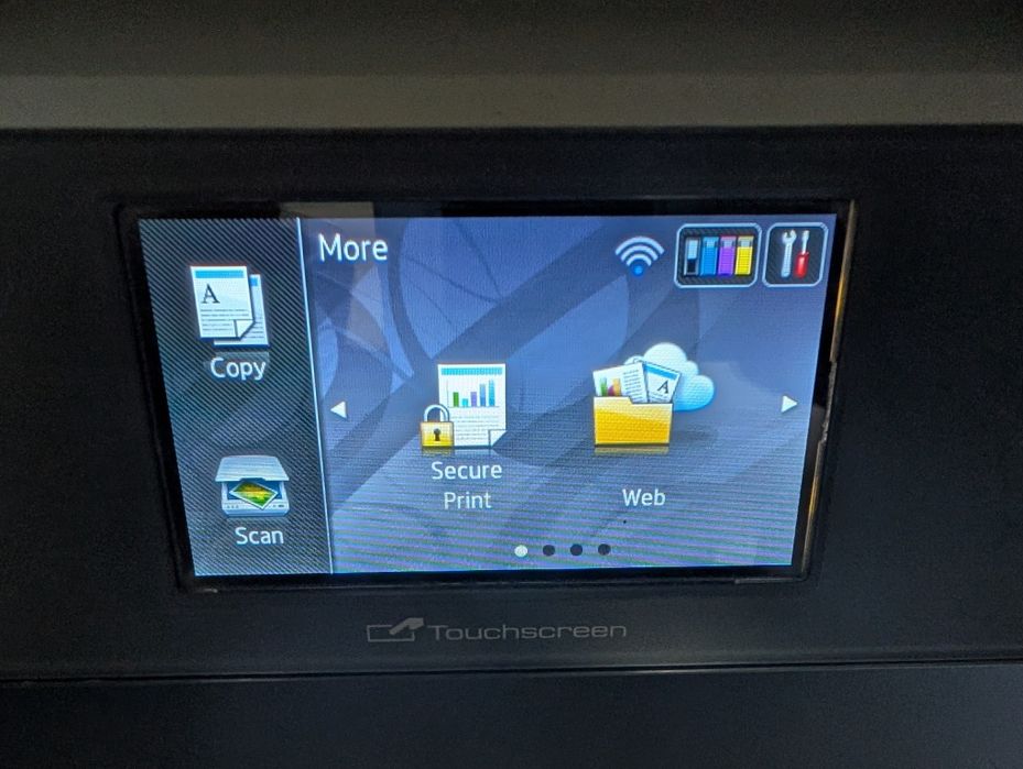 Drukarka laserowa + skaner wifi Brother 9015CDW