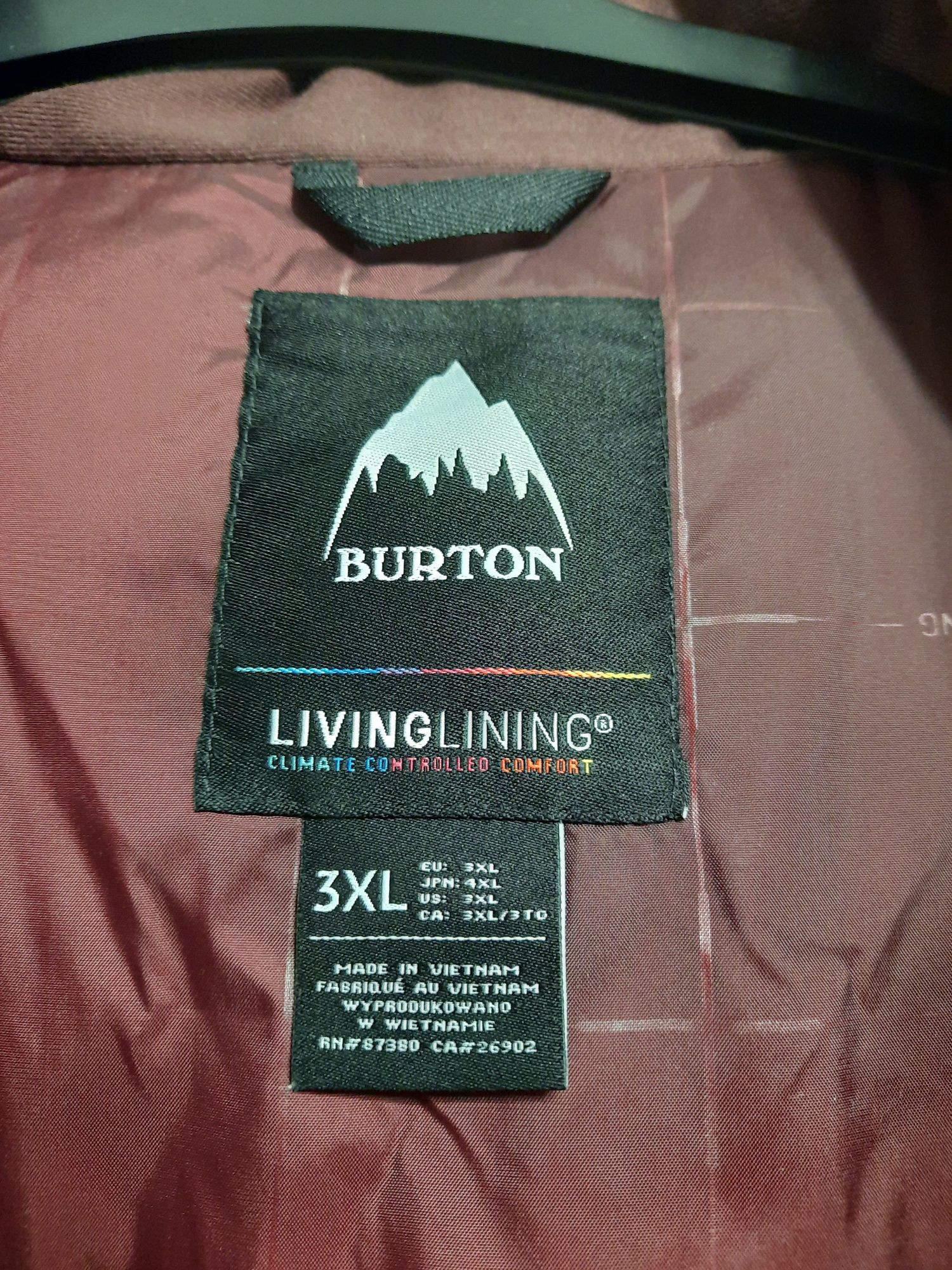 Куртка гірськолижна сноубордична Burton 3XL/XXXl