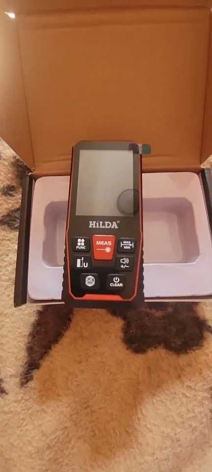 HILDA Laser Distance 100M/120M dalmierz profesjonalny miernik dalmierz