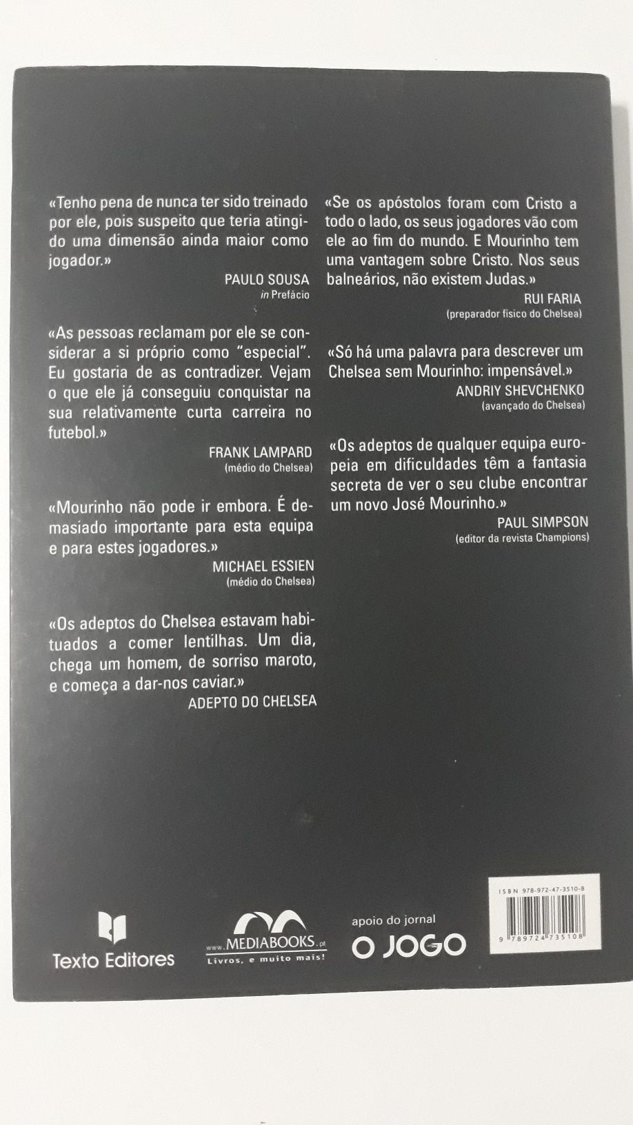 Livro José Mourinho - Vencedor Nato