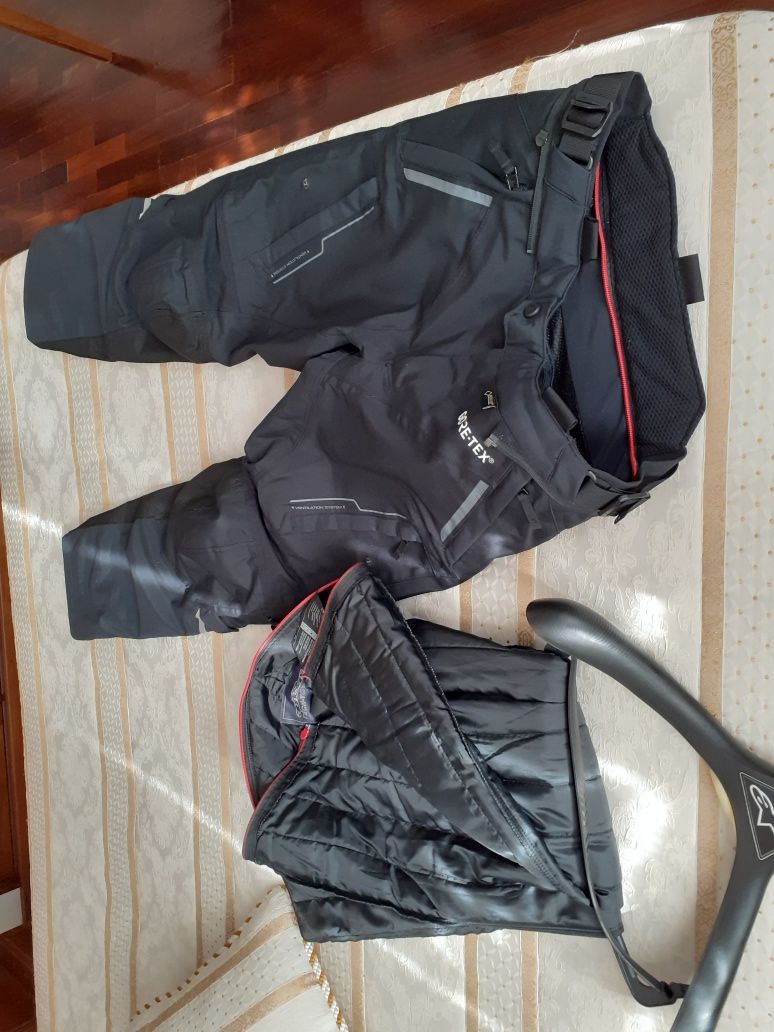 Calças de moto Alpinestars tamanho M, para mota.