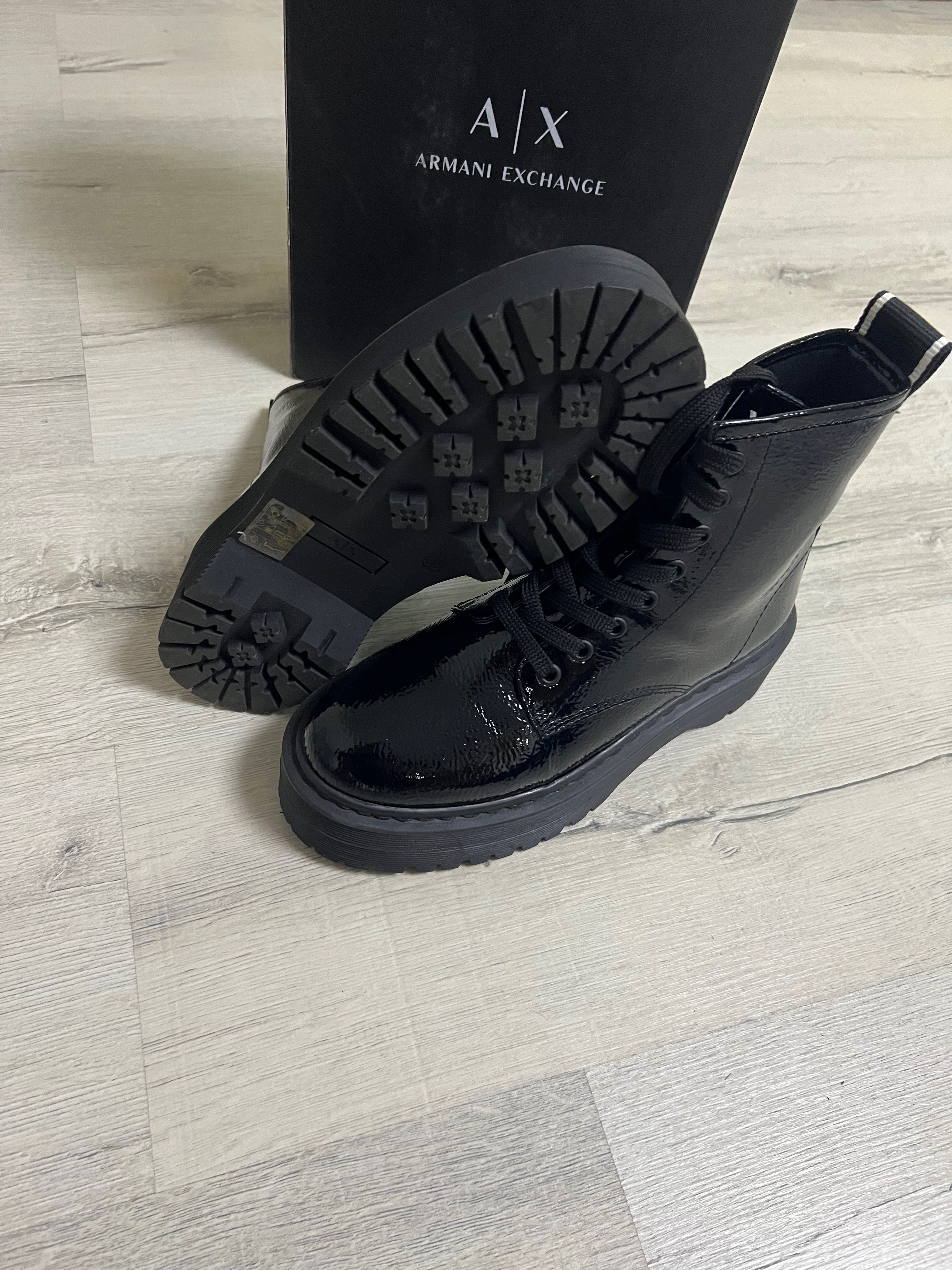Ботинки Armani Exchange р. 39 Черевики Emporio AX EA7 Нові Оригінал