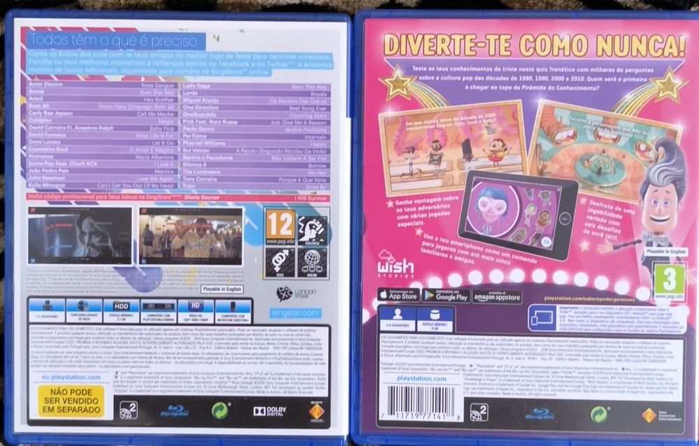 Saber é Poder Gerações + Sing Star Nova Geração