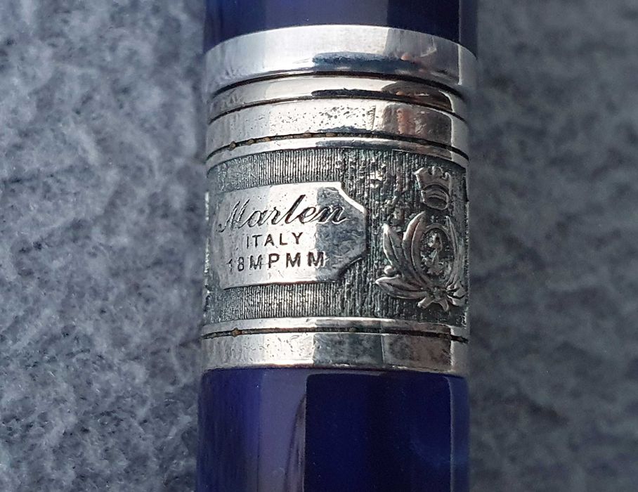 Caneta Marlen Marina Militare Special Slim Edition Roller Ball - Italy