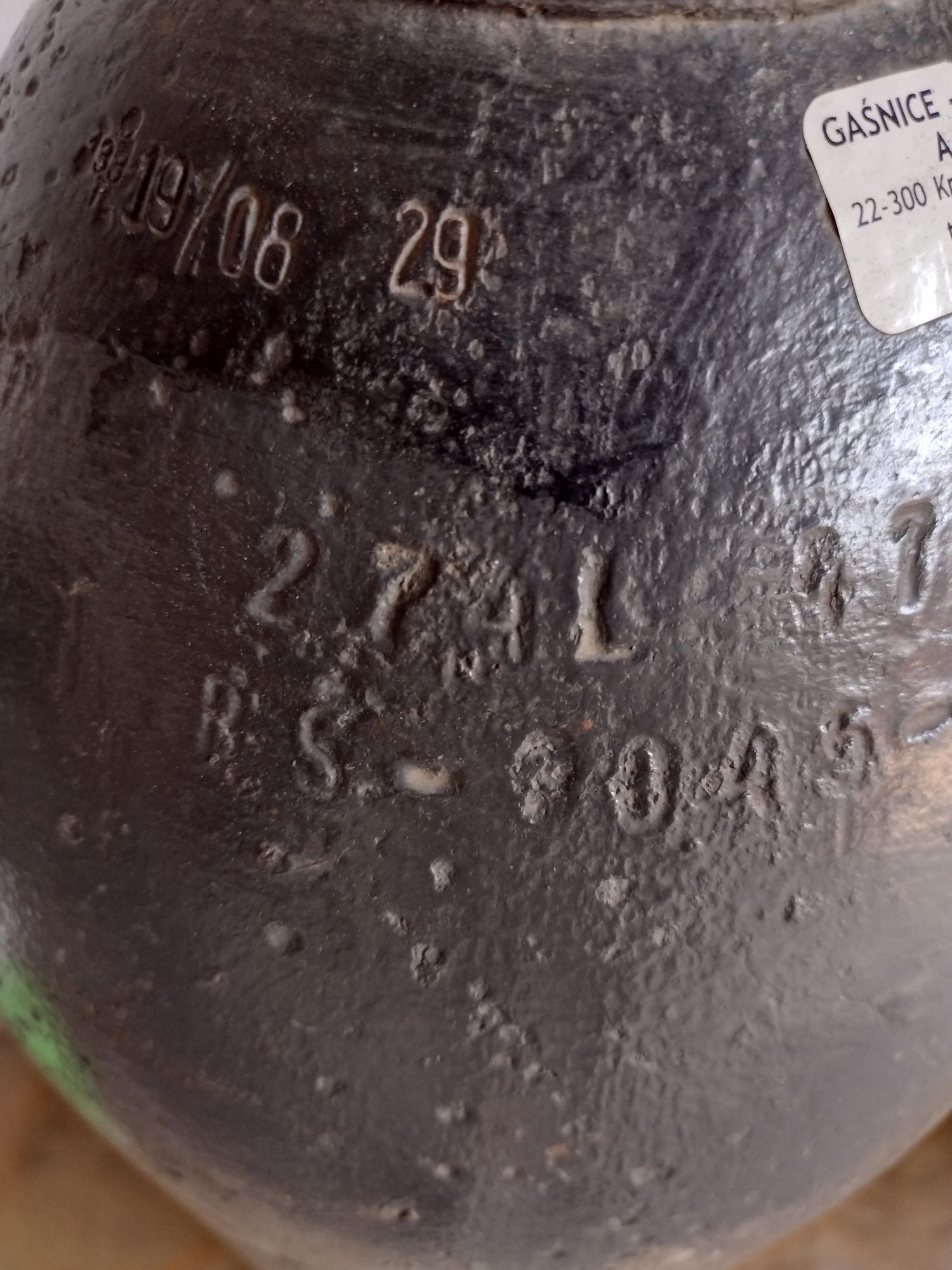 Butla CO2 do migowatu / piwa 18kg pełna