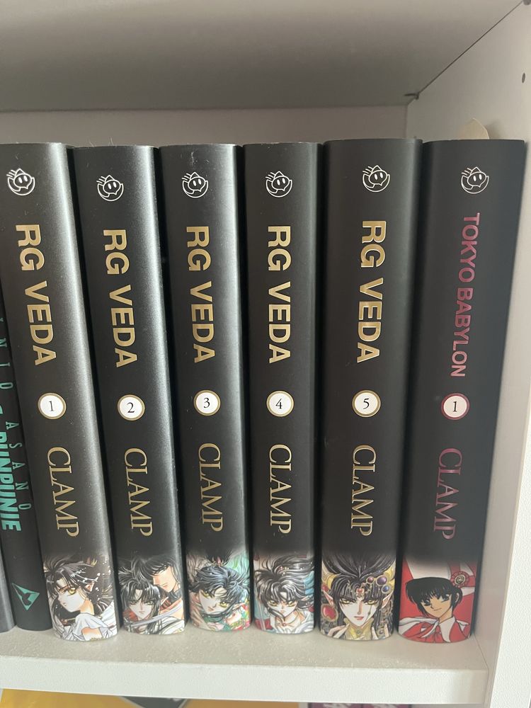 RG Veda komplet CLAMP twarda manga Tokyo Babylon