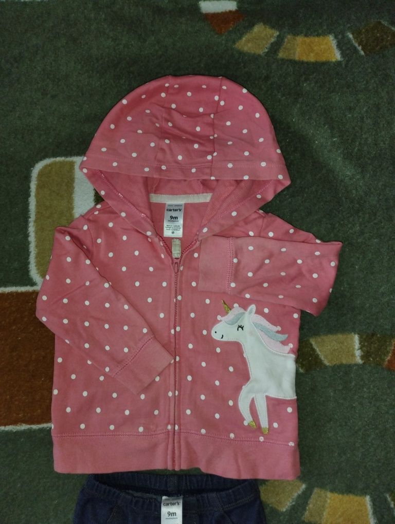 Carter's Чоловічок, лосіни,футболка, сарафан,кофта для дівчинки
