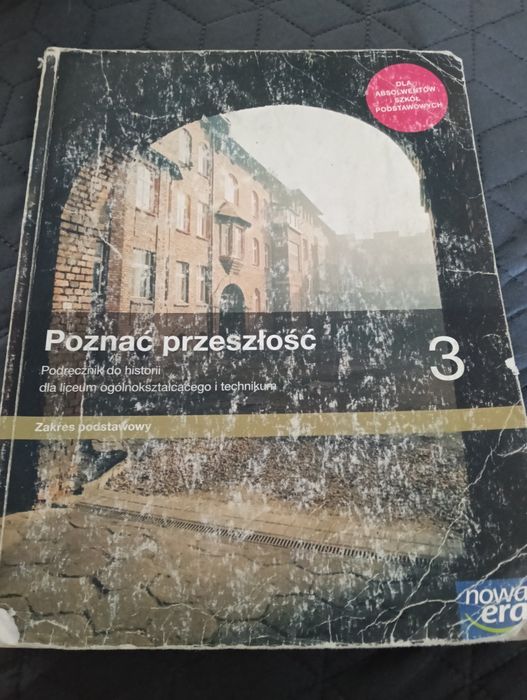 Podręcznik do historii dla klasy III szkoły średniej,zakres podstawowy