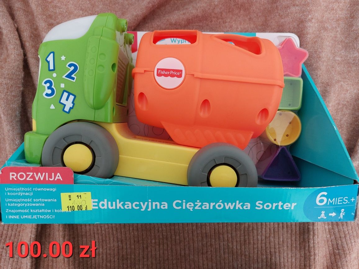 Sorter edukacyjny ciężarówka Fiaher Prince