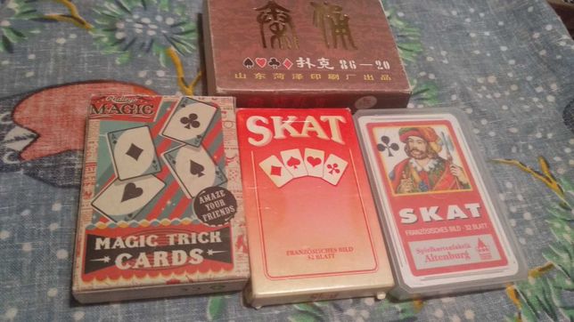 настольные игры карты skat magic cards Китай Терракотовая армия