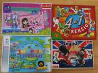 puzzle Littlest PetShop/gry zwierzaki literaki, English ABC/4+