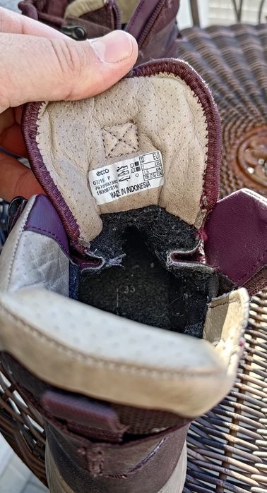 Buty zimowe Ecco 33 śniegowce