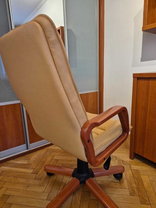 Fotel Biurowy Skórzany