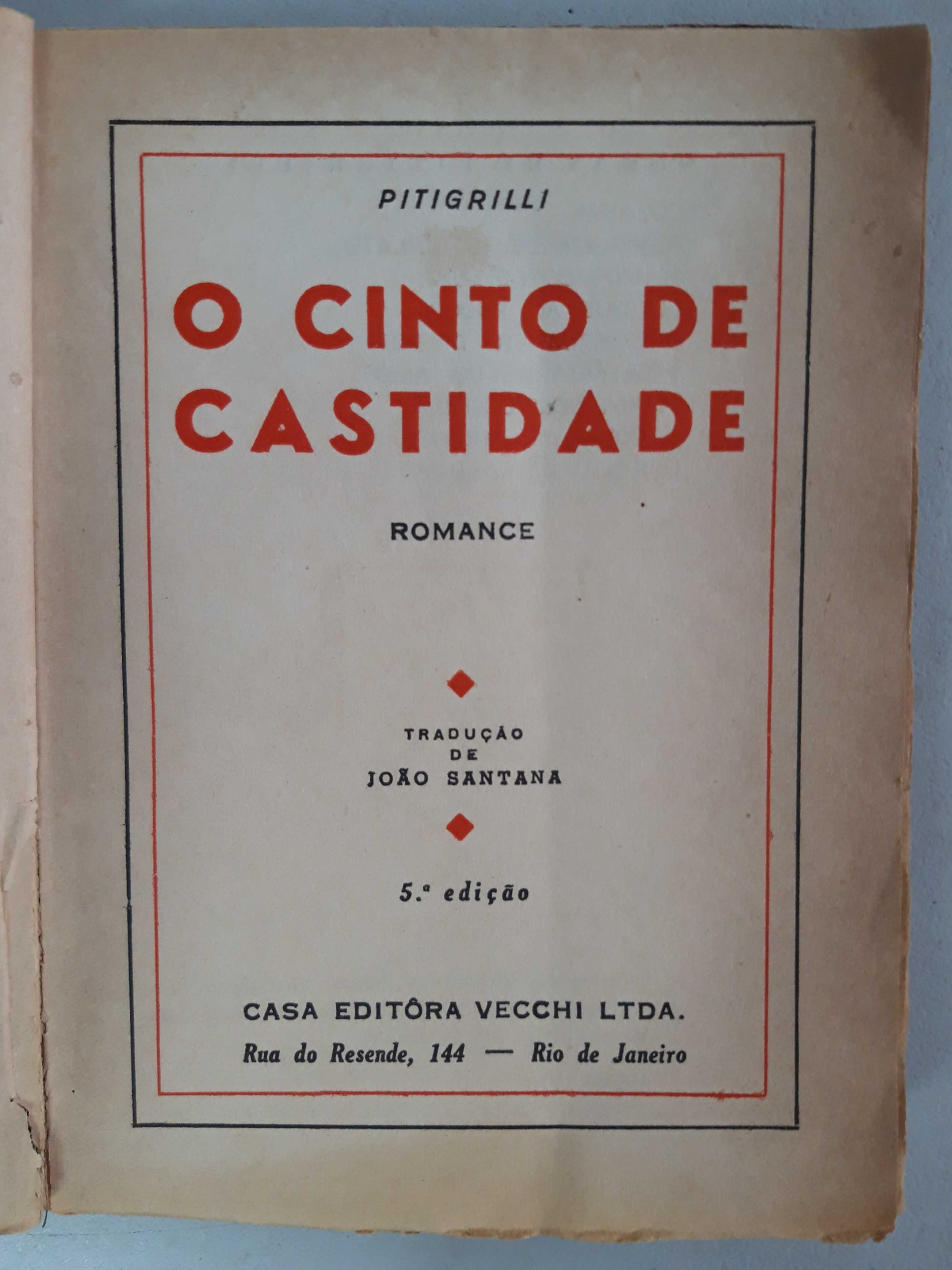 Livro- Ref CxC - Pitigrilli - O Cinto de Castidade