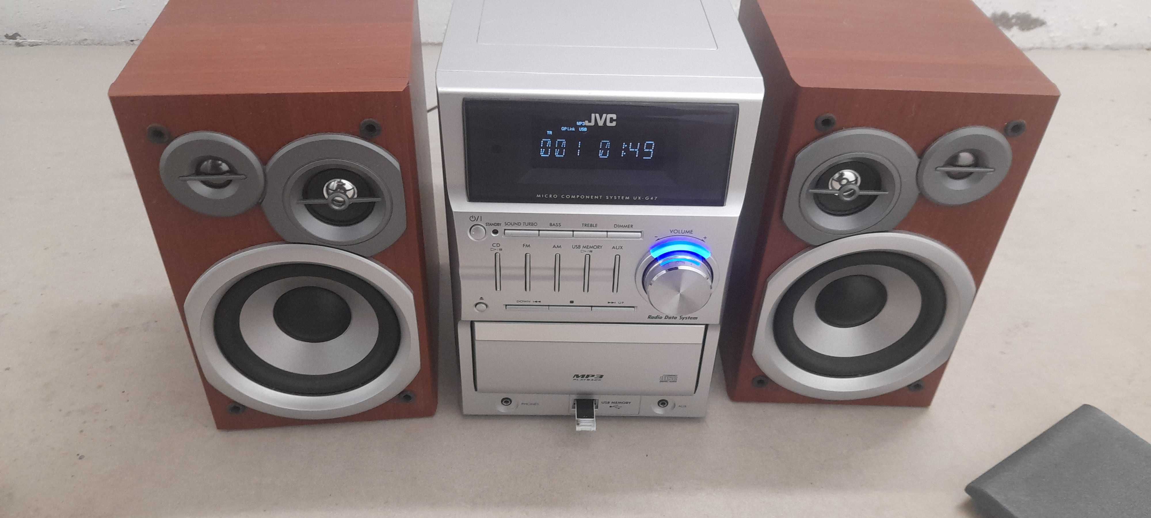Wieża JVC mp3, usb
